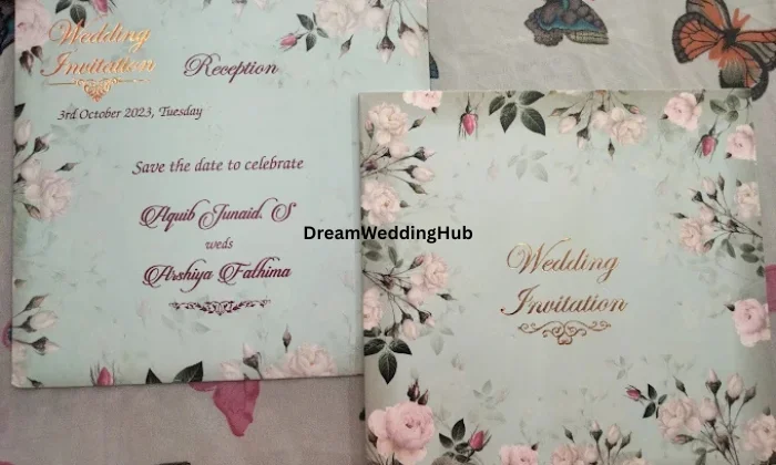 Pushpa Wedding Invitation Cards